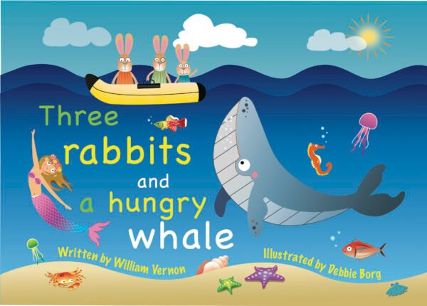 Three rabbits and a hungry whale